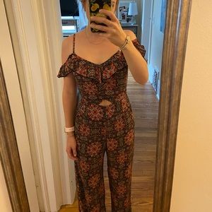 Printed Jumpsuit with pockets